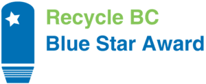 Recycle BC Blue Star Award logo