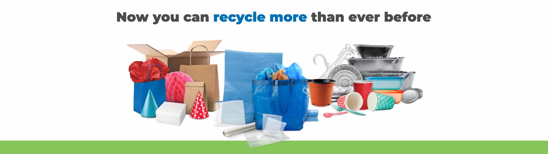 photo of new items accepted in the Recycle BC program