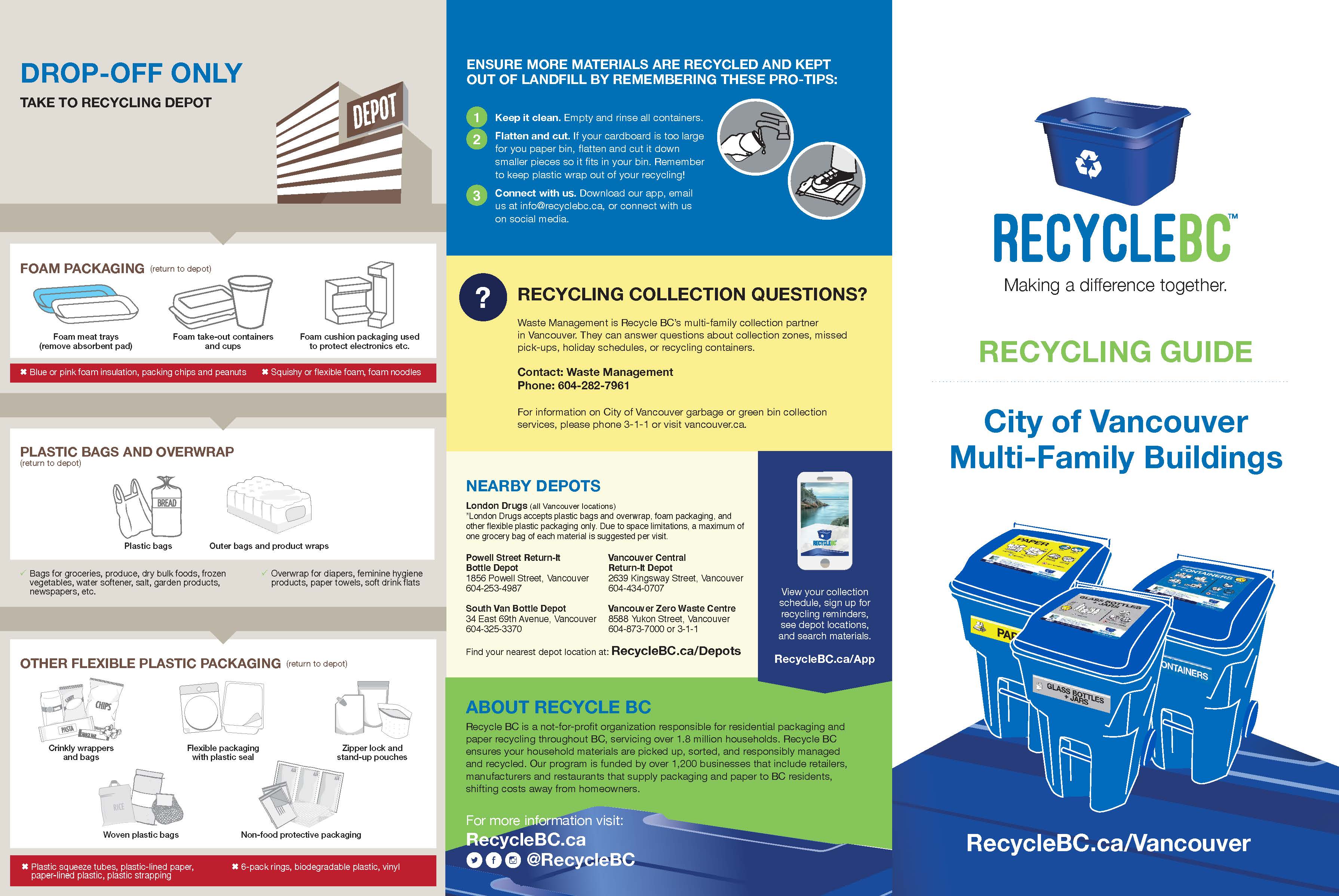 Vancouver MultiFamily Collection » Recycle BC Making a difference