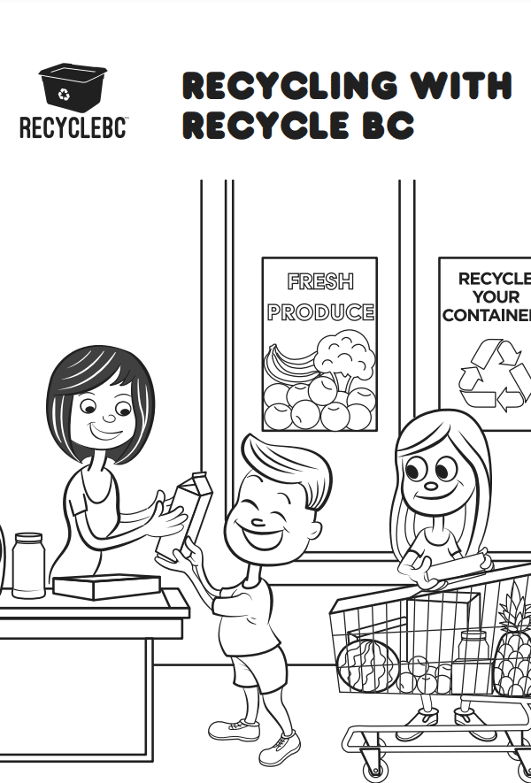 Recycle BC-Colouring Book