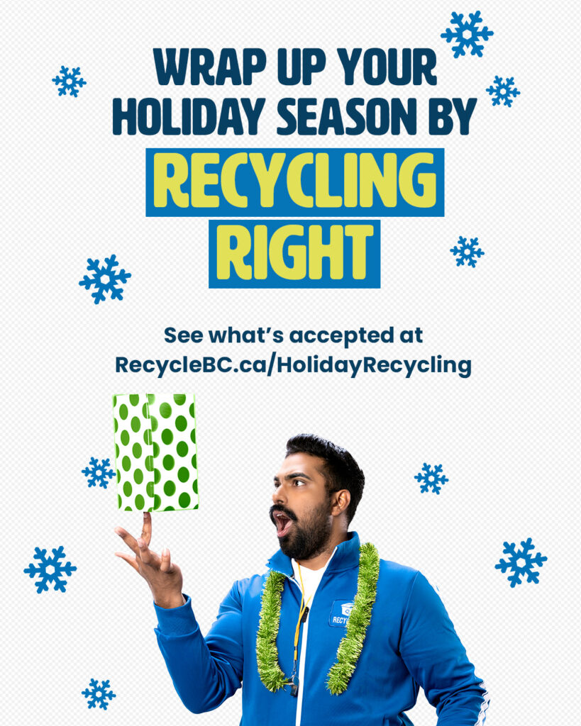 Holiday Recycling with Coach